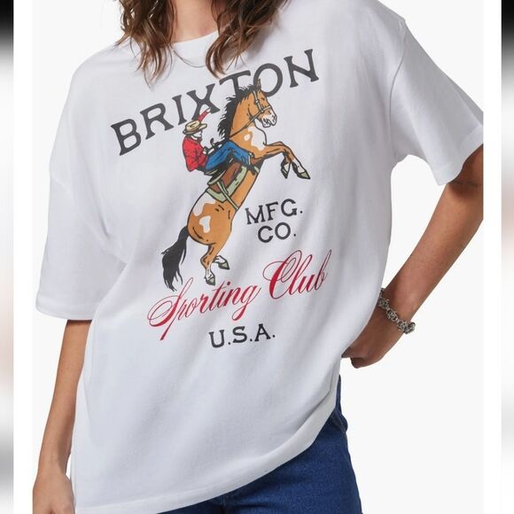 Brixton Sporting Club T-shirt - Picture 2 of 6